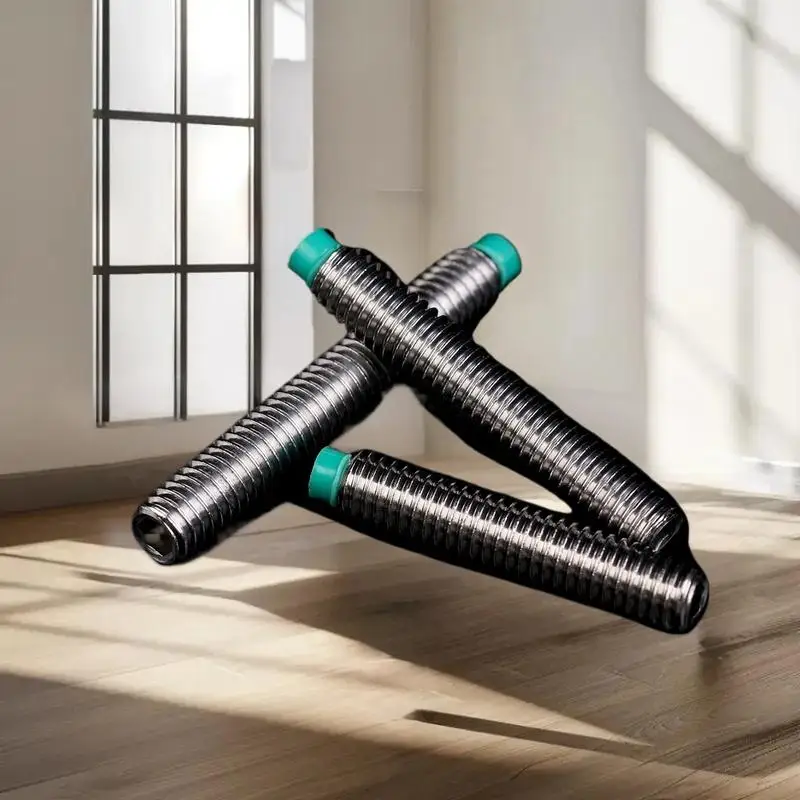 10 Buah Sekrup M6 Kepala Nilon POM-Sekrup Penyangga Anti-getaran Anti-longgar untuk Perakitan Mesin, Elektronik & Furnitur