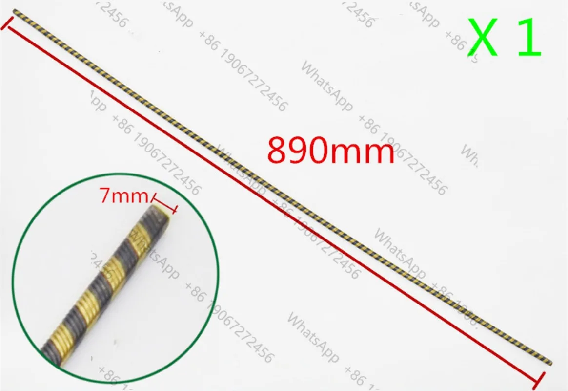 1pc 2pcs  89cm long Flexible Inside part shaft for back pack brush cutter,Concrete vibrating ruler soft shaft core