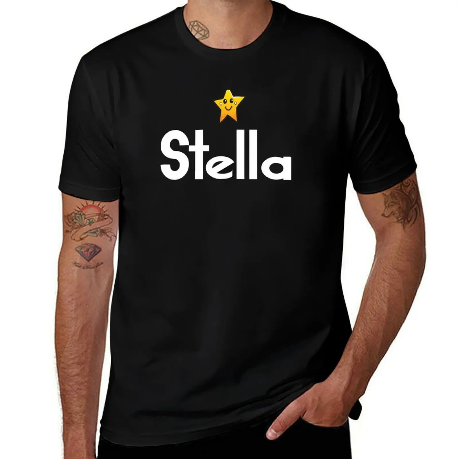 

Stella Cute Star Name Stella Meaning Star T-Shirt anime tshirt t shirts for man graphic funny T-Shirt