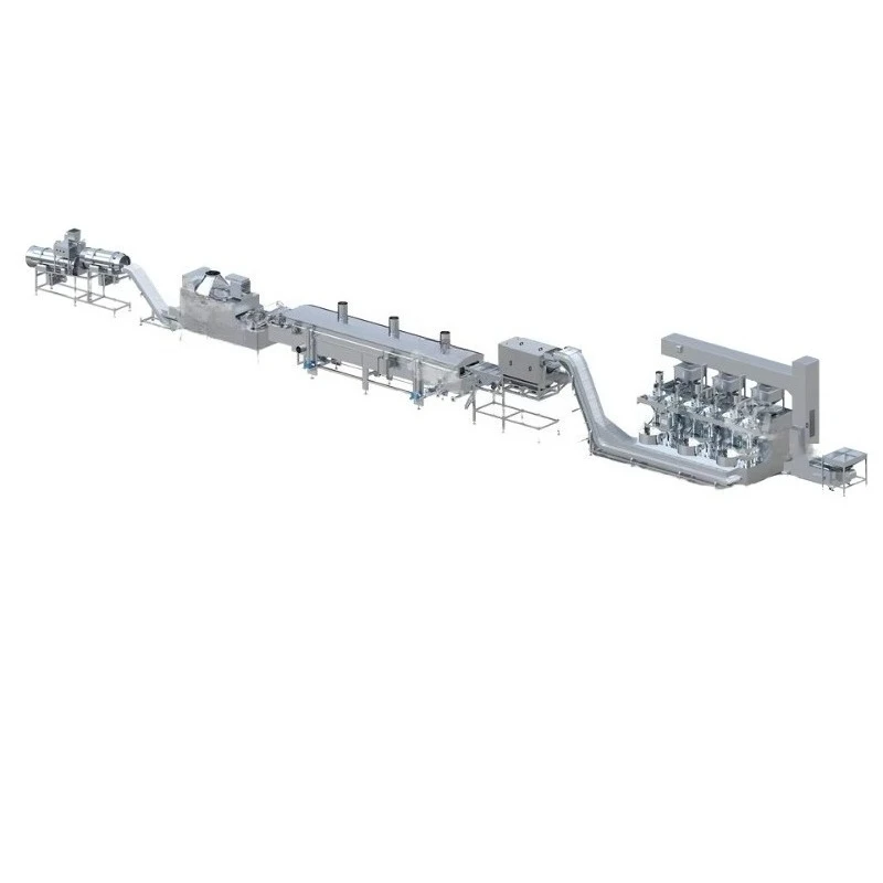 High Quality Automatic Continuous Peanut Coating Frying Flavoring Production Line for Premium Snack Food Manufacturing