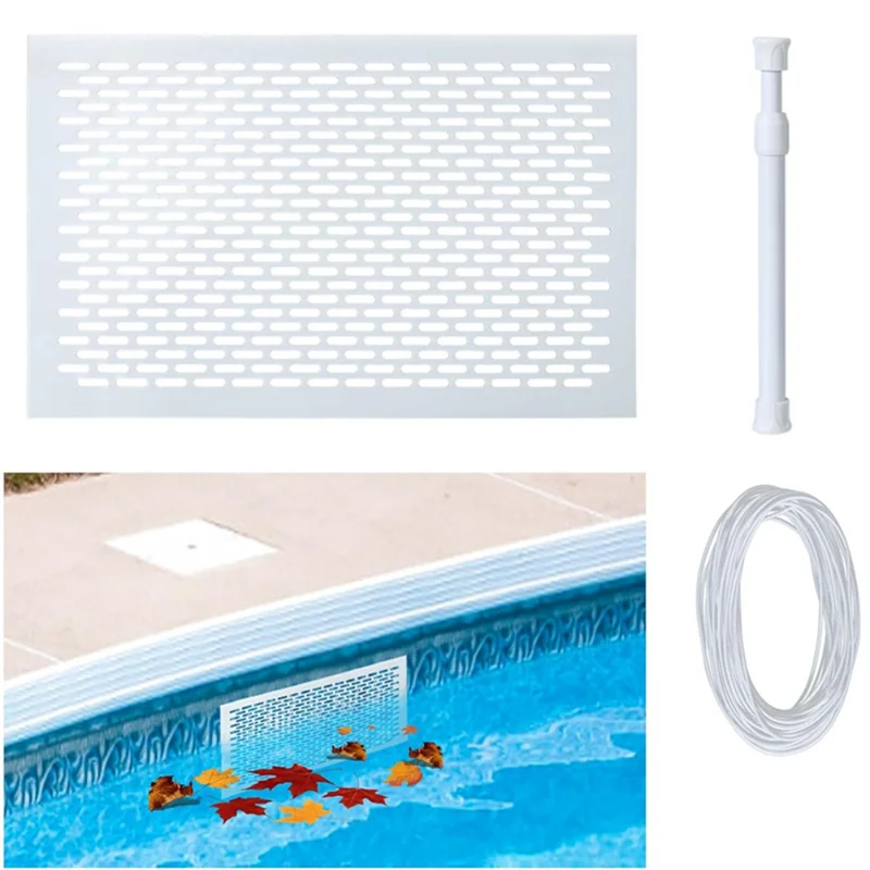 

RTSHE-Net System Leaf Protection Prevent Blockage Easy Assembly White Leaf Rake Shield Protective Spring Action
