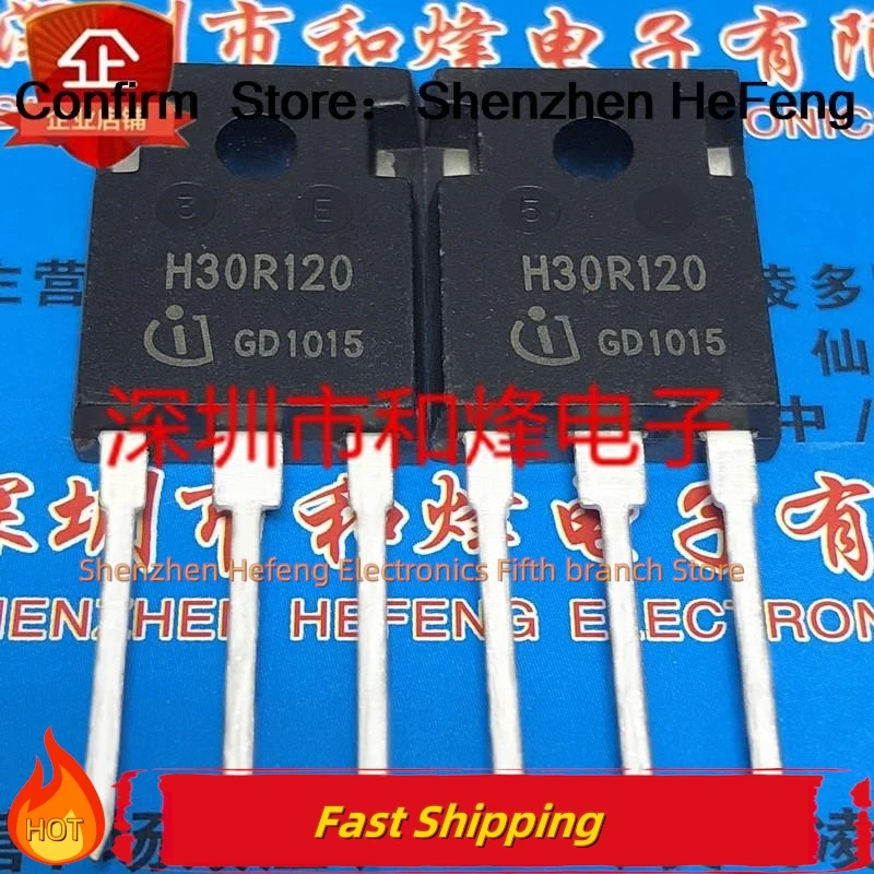 

10 шт./лот H30R120 IHW30N120R1 TO-247 1200 В 30 А качество транзисторов