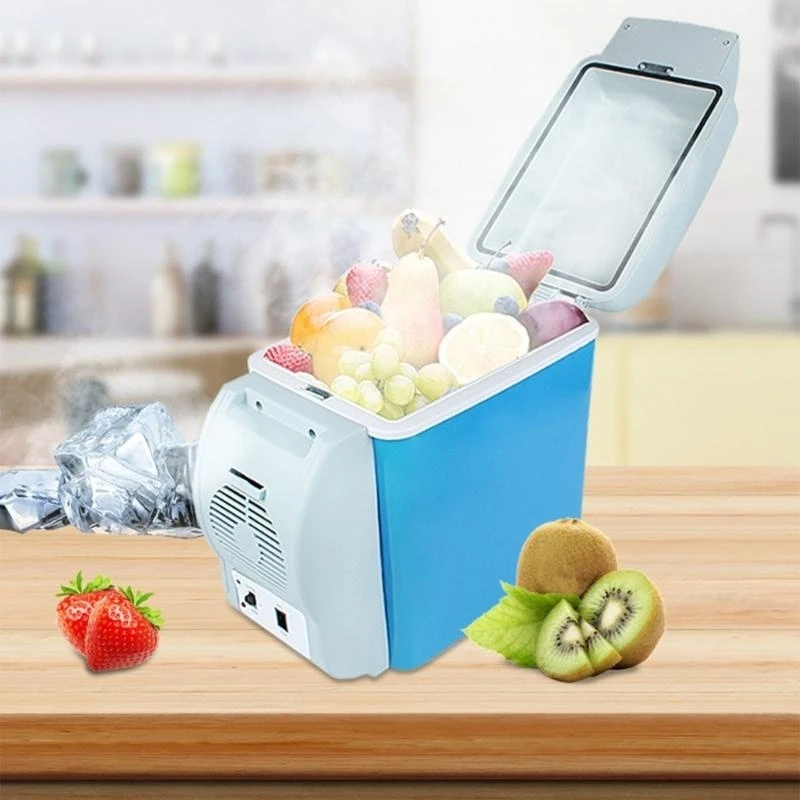 H3CE ضوضاء منخفضة الثلاجة MINI مبردات دفئ المتبريدات مكياج العناية بالبشرة المحمولة 6L