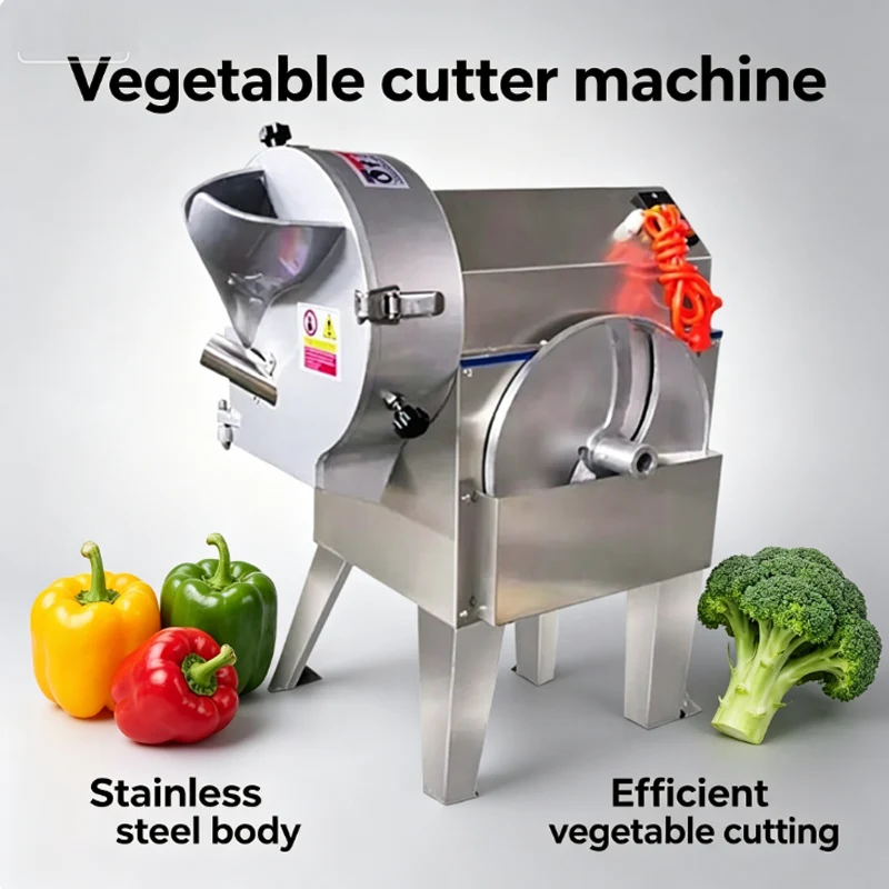 

Electric Slicer Thickness Adjustable Restaurant Milk Tea Store Vegetable Cutter Multi-function Commercial Dicing Machine