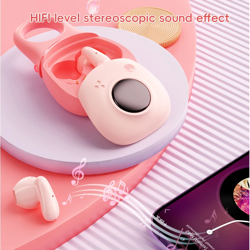 New R27 Earphones Portable Color TWS Wireless Bluetooth Earbuds High Beauty HD Sound Quality Headset Sports Gaming Headphones