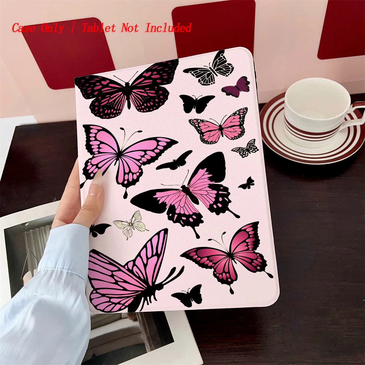 

Chic Colorful Assorted Butterfly Types Pattern iPad Cover For Apple iPad 10th Gen Pro 11 Air 4 Mini 6 Protective Case