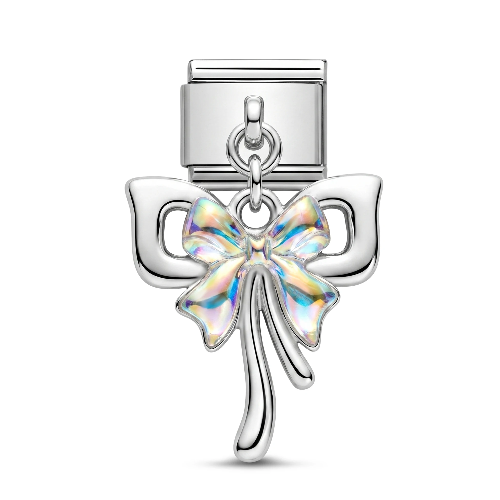 italian charm links DIY jewelry Bow 9mm bracelet bangle jellyfish charm heart women fashion jewelry