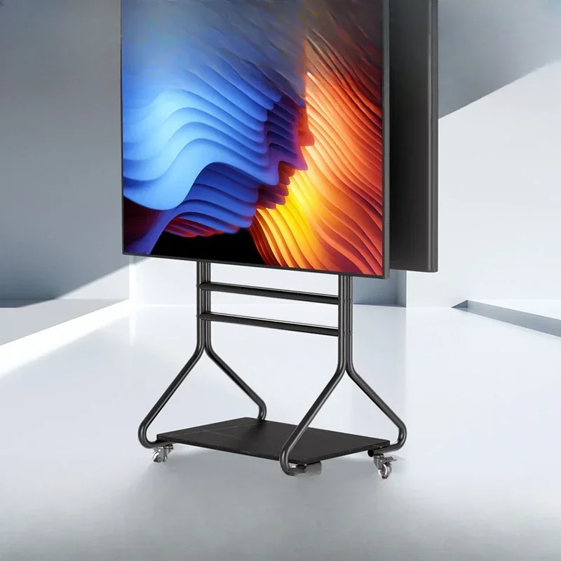 Back-to-back dual-screen art all-in-one machine, height-increasing cart 75 85 98