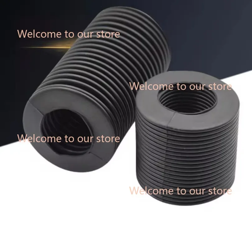 618 Surface Grinder Accessories Y Axis Screw Rubber Sleeve Hose Protection Telescopic Protective Cover 1pc