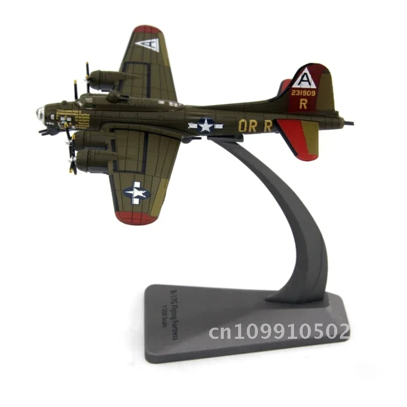 Игрушечная модель самолета 1/200 Fortress B17G B17 B-17 из сплава, масштаб USAF, литая под давлением для коллекций самолетов B-17G, летающих Игрушечная модель самолета 1/200 Fortress B17G B17 B-17 из сплава, масштаб USAF, литая под давлением для коллекций самолетов B-17G, летающих