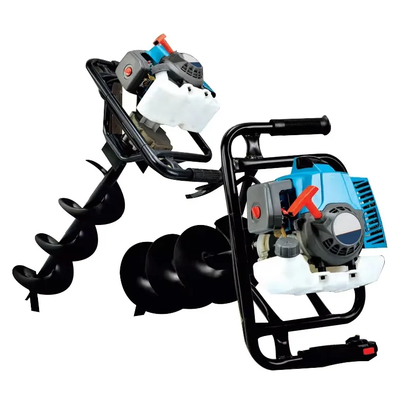 1KW Super Popular China Petrol Earth Auger High Efficiency Gasolin Garden Earth Auger