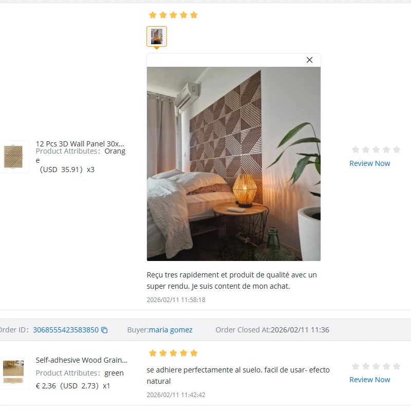 (pack of 12) 30x30cm Wood grain Decorative 3D textured wall panel diamond design 3D wall sticker wallpaper decor living room