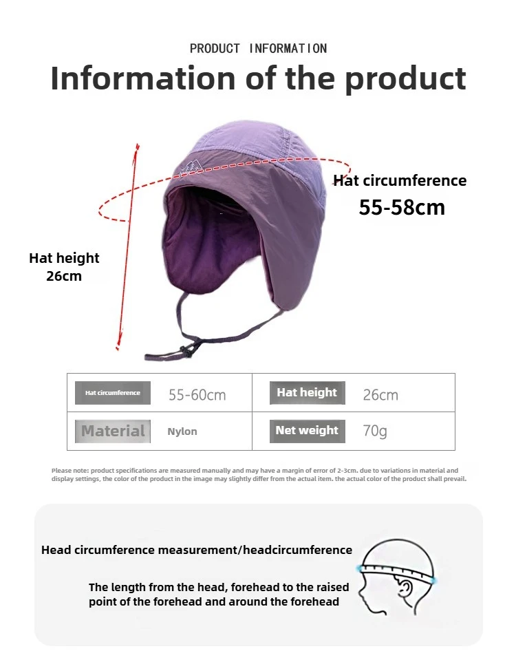 2025 جديد مصمم في الهواء الطلق التطريز إلكتروني سدادات حماية الأذن الدافئة منفذها قبعة للنساء الرجال المخملية اصطف Brimless الدراجات الطيار قبعة