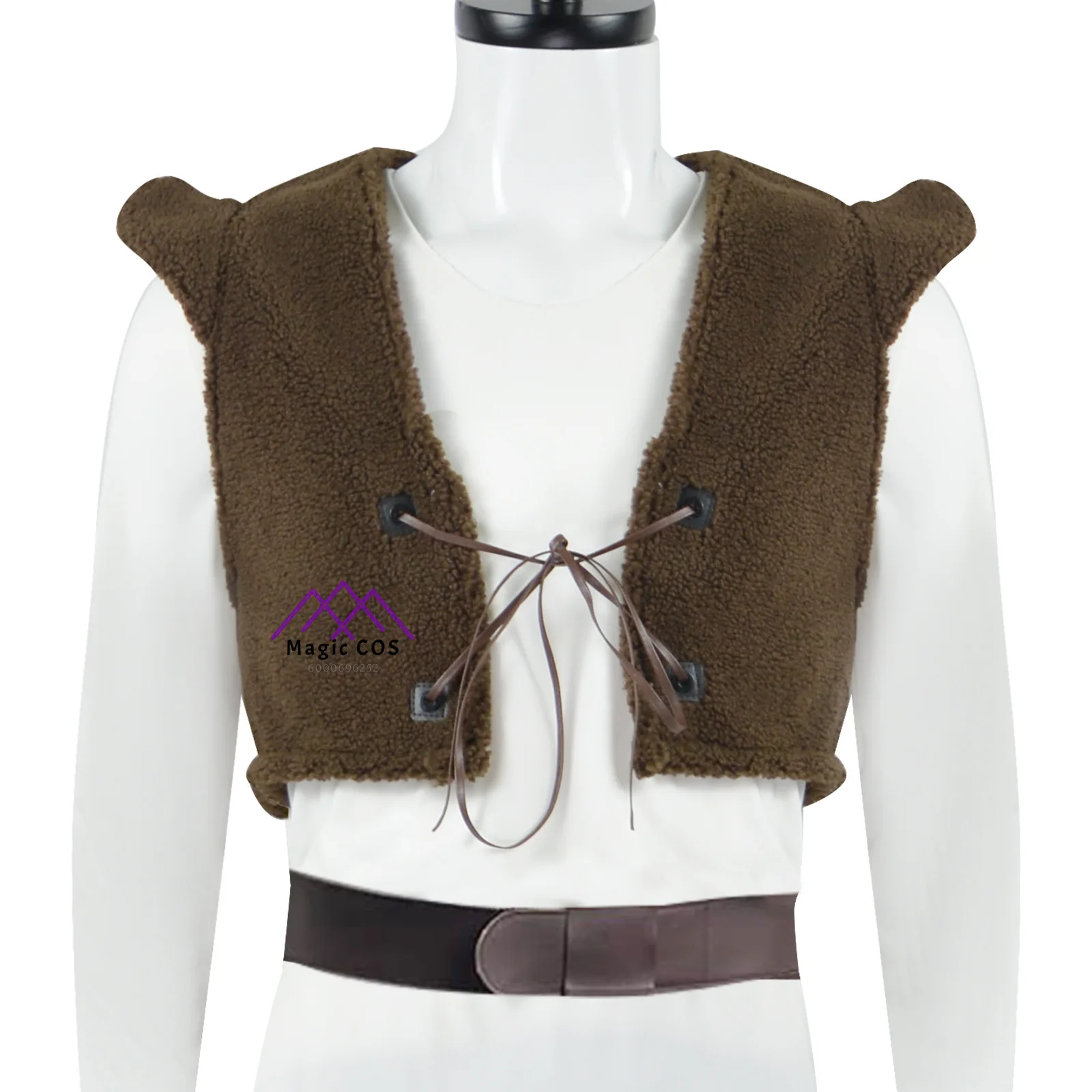 Movie Monster Shrek Cosplay Costume Men Shrek Role Play Top Pants Halloween Carnival Stage Performance Party Complete Set Outfit - Image 4