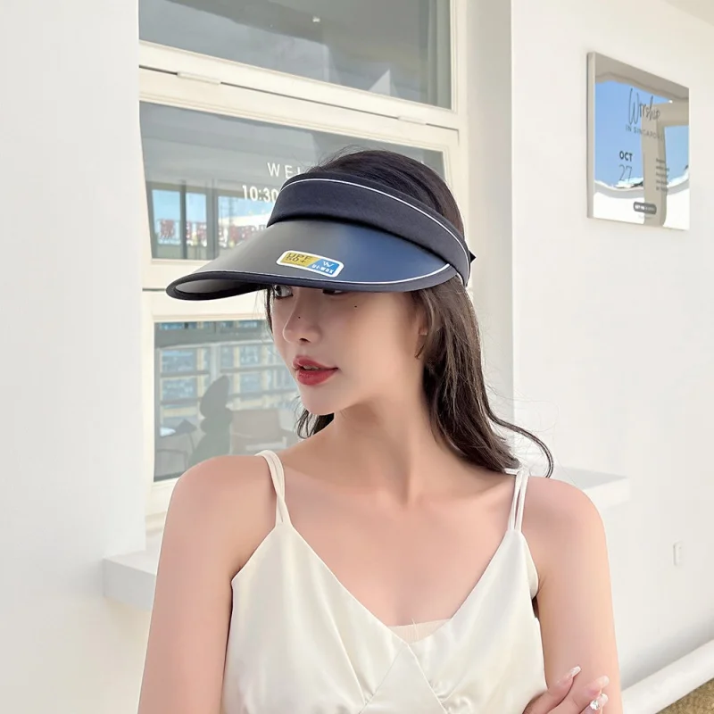 UV Summer Face Cover Ultraviolet-Proof Female Cycling Sun Hat Beach Sun Hat Topless Hat Every Night Big Brim Sun Hat