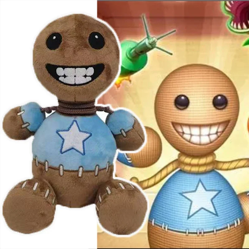 

30cm Kick the Buddy Plush Toy Cartoon Game Stuffed Dolls Animals Soft Plushie Figure Sofa Bed Decoration Pillow Christmas Gift