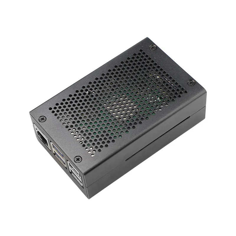 Raspberry Pi 5 Metal Shell Ultra-Light Mesh Aluminium Alloy Case Box for RPi 5