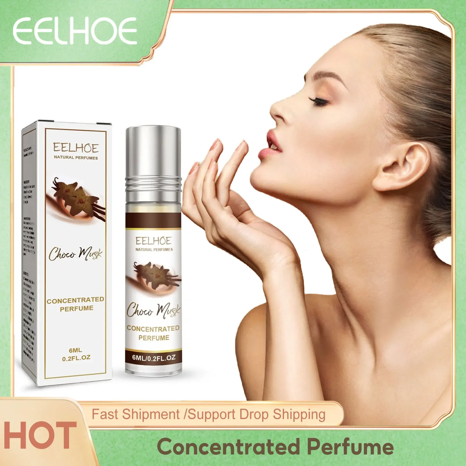 Concentrated Perfumes Vanilla Fragrance Refreshing Charming Perfume Enhanced Scent Pheromones Elegant Fragrance Natural Perfume