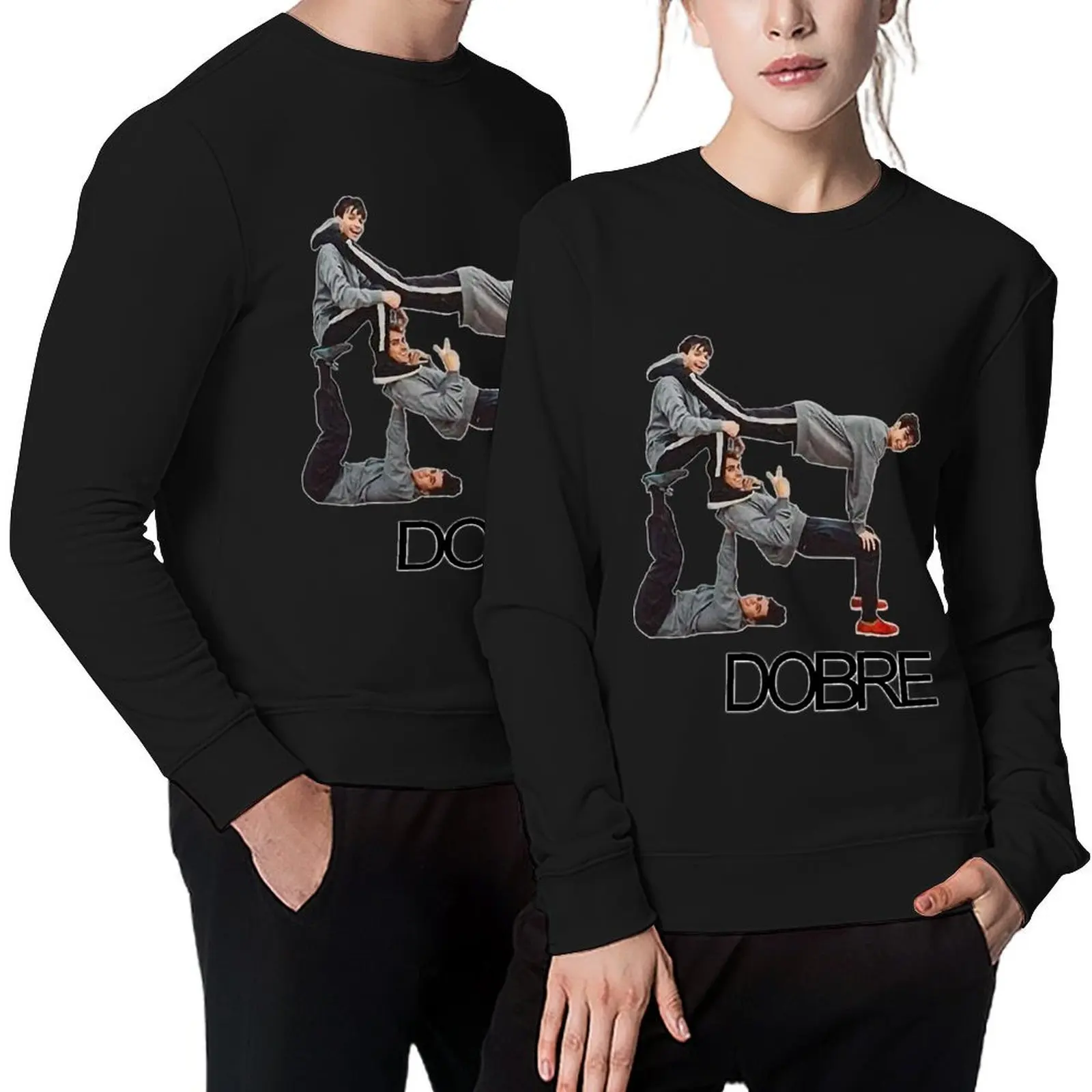 بلوفر رجالي من Dobre Brothers ملابس خريفية أنيمي ملابس خريف كورية سترة بقلنسوة للرجال