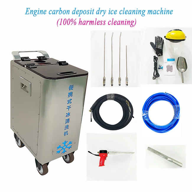 YUGONG Portable Dry Ice Blasting Cleaning Machine Small Dry Ice Block Making Machine Dry Ice Machine Dry Ice Blasting Machine