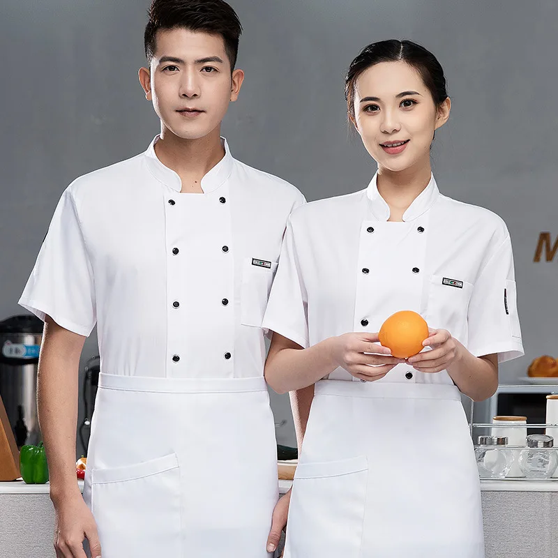 Hotelkantine Back Kitchen Ademend Mesh Uniform Werkkleding voor heren en dames