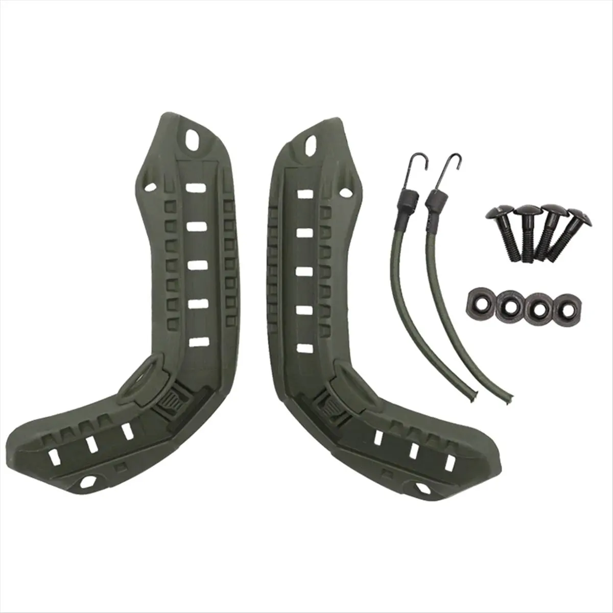 ABGN For FAST Helmet Rail Accessories Multifunctional DIY for Protective Gear Arc Portable Helmet Rail Accessories, A2
