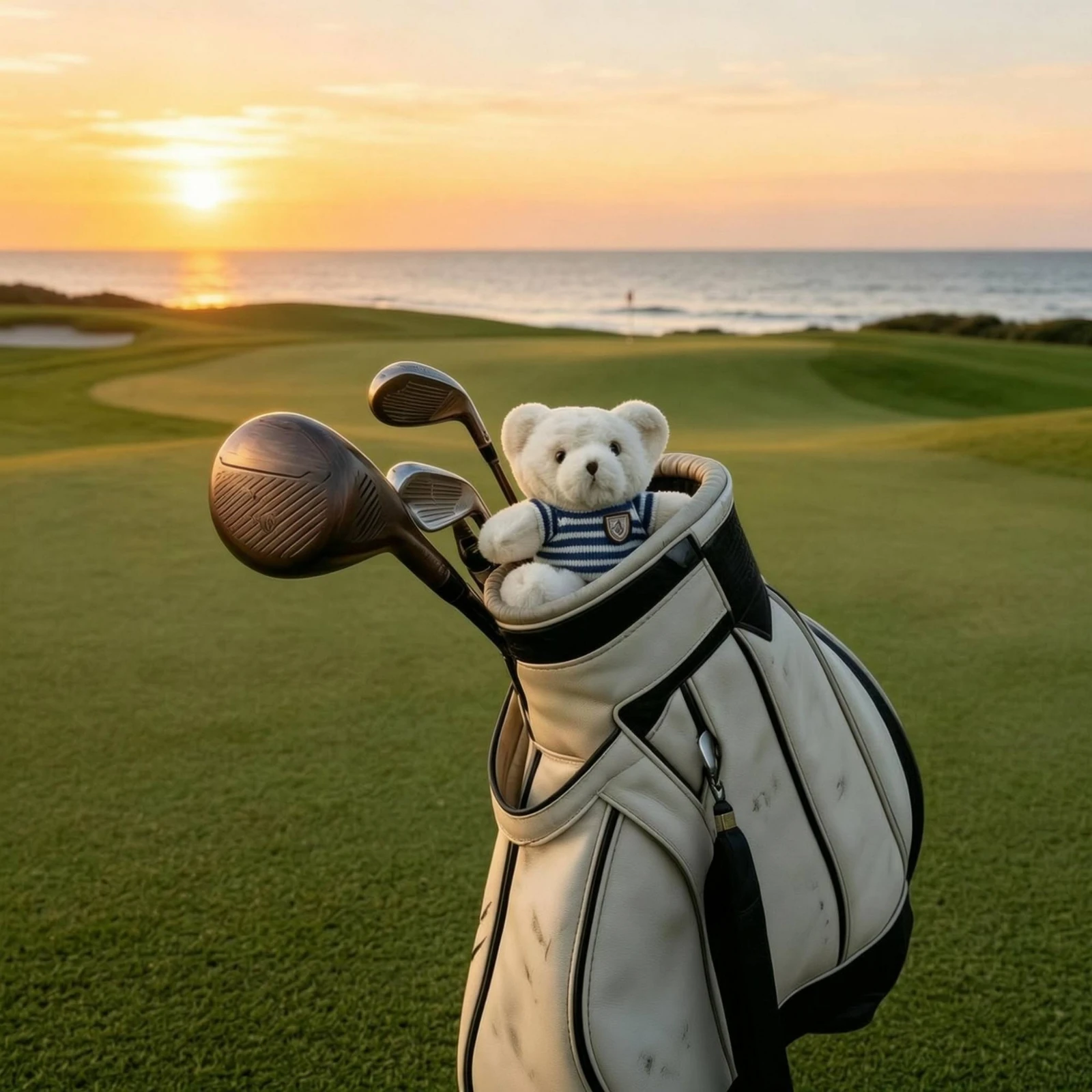 Teddy Bear Golf Club Cover Shielded Soft Golf Club Cover Sports Accessory Secure Fit Non-Slip for Golfers view 6