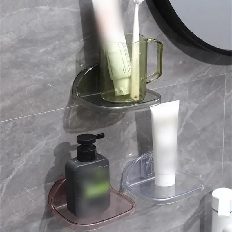 Storage Rack Save Space Jewelry Tray Efficient Bathroom Storage Storage Tray Sturdy Material Bathroom Shelves Convenient