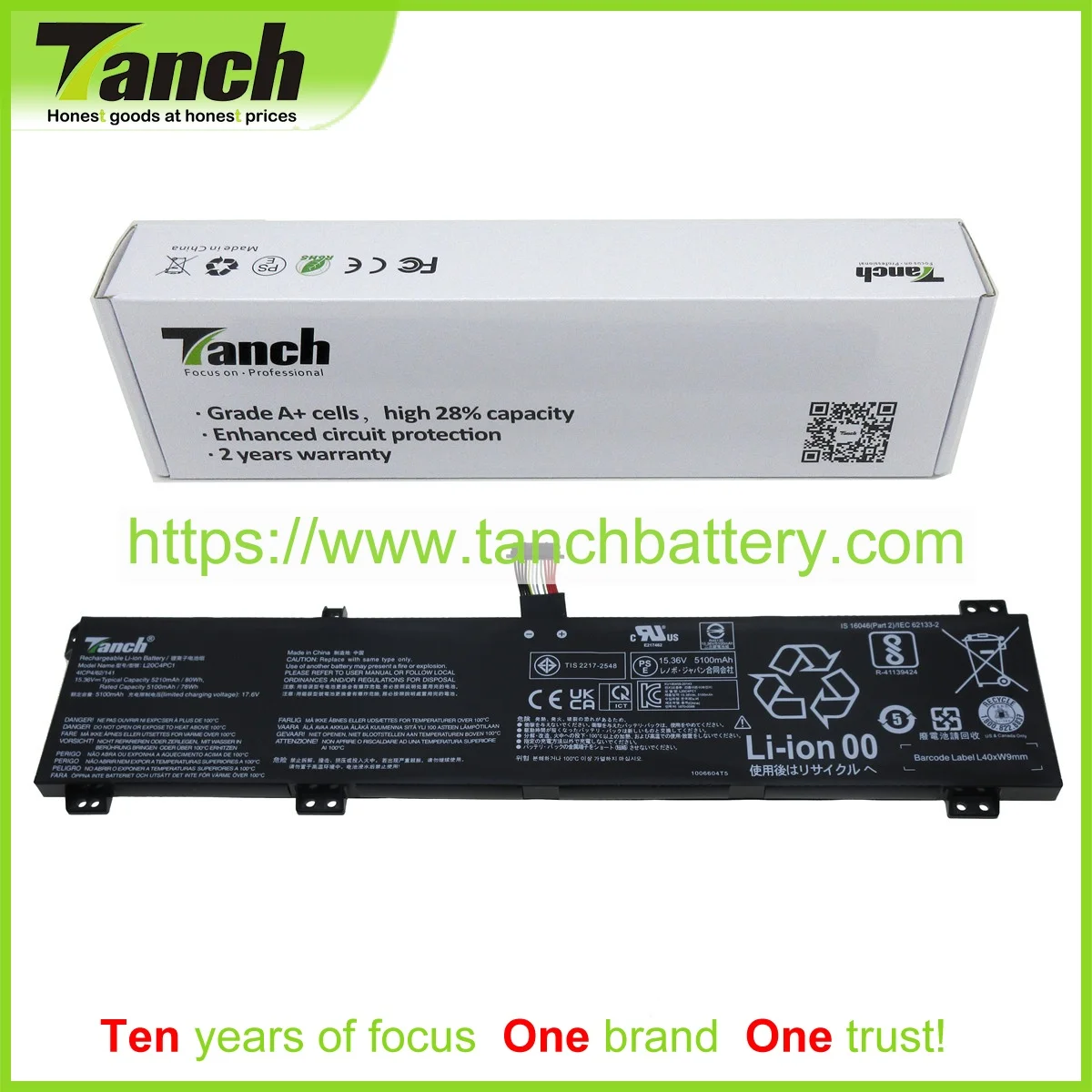 

Tanch Laptop Batteries for APPLE A2389 Air 13(Late 2020) Air A2337 11.39V 3 Cell