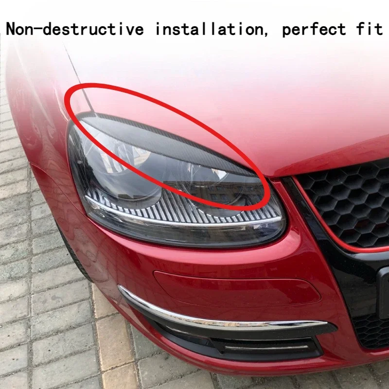 أجزاء تعديل السيارة Golf 5 MK5 (2003-2008): ملصقات الحاجب الأمامية مناسبة لسيارة Volkswagen Golf 5 #3