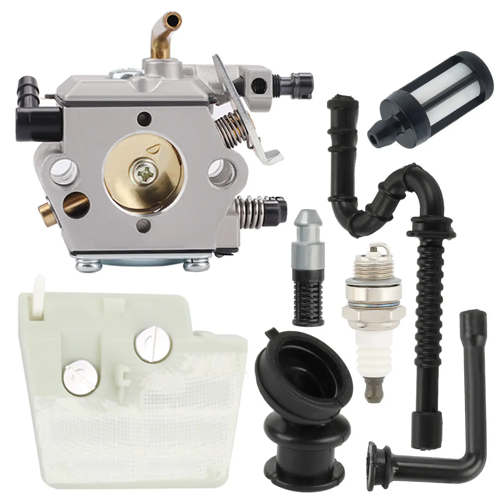 Universal Carburetor Repair Kit Walbro WT-194-1 for Stihl 024, 026, MS240, MS260 Chainsaws