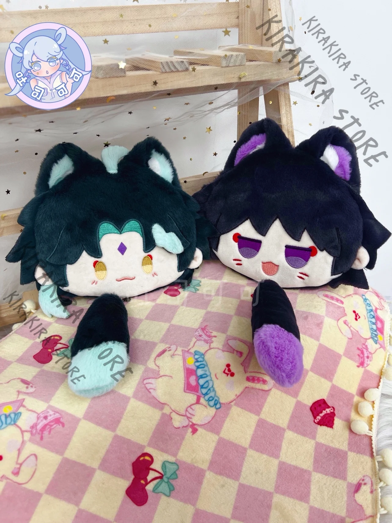 Genshin Impact Xiao Raiden Shogun 애니메이션 만화 펜던트 키 체인 코스프레 동전 지갑 액세서리 교수형 드롭 장식 선물