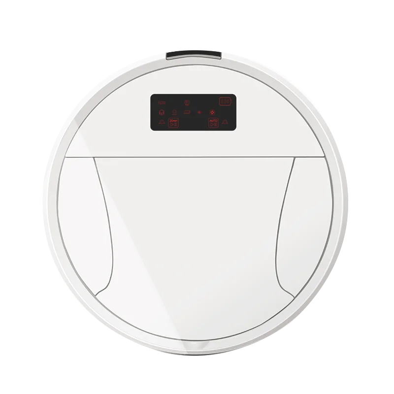 White Robot Vacuum Cleaner Robotic Mopping Vacuum Sweeping Robot Intelligent