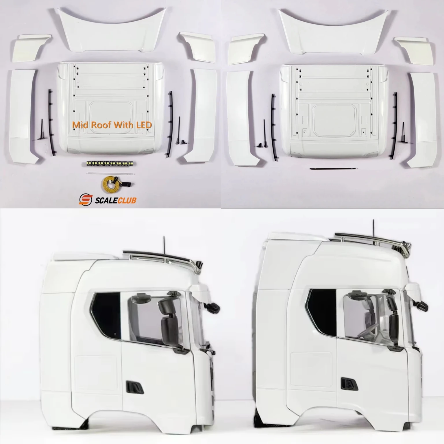 led-high-roof-mid-roof-with-light-board-upgrade-for-1-14-tamiya-rc-scania-mid-top-high-top-light-panel-remote-control-toy-parts