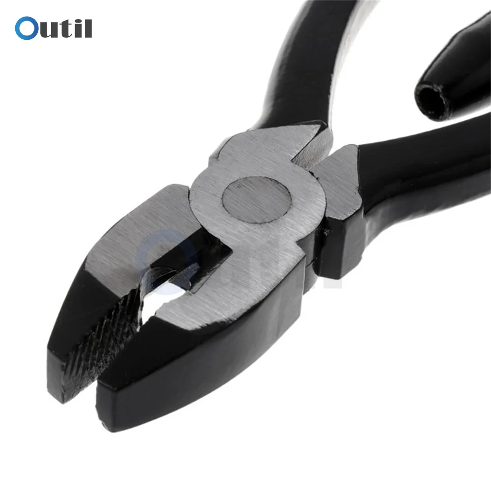 6/9 inch Aircraft Safety Wire Twisting Plier Lock Twist Twister With Spring Return Heavy Duty Jaws 3 in 1 One-Way Twist Pliers