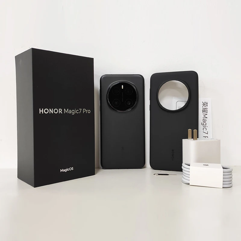 Nova versão global original Honor Magic 7 Pro Snapdragon ®   8 Elite 6,8