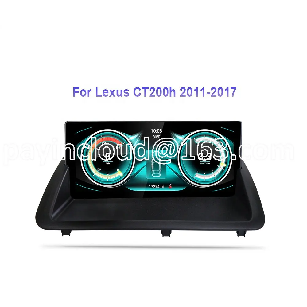 10.25-Inch IPS Screen 32gb Rom Car DVD Player Stereo CT200h 2011-2019 WiFi Car GPS Navigation Mouse