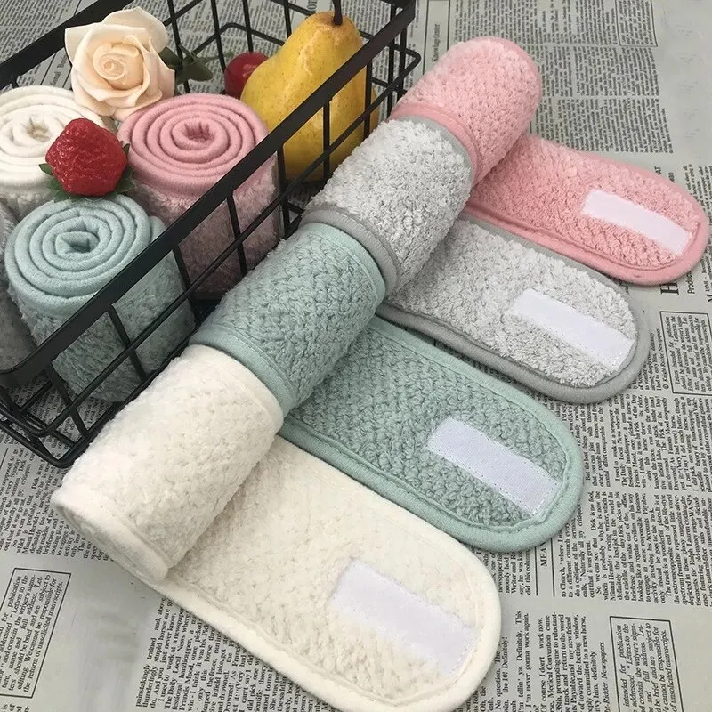 

Adjustable Wide Hairband Non Slip Yoga Spa Bath Shower Makeup Wash Face Cosmetic Headband Women Good
