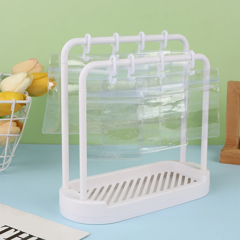 Display Stand Simple Jewelry Storage Badge Organizer MultiFunctional Storage Rack Collectibles Figurines Ornament Rack Valentine