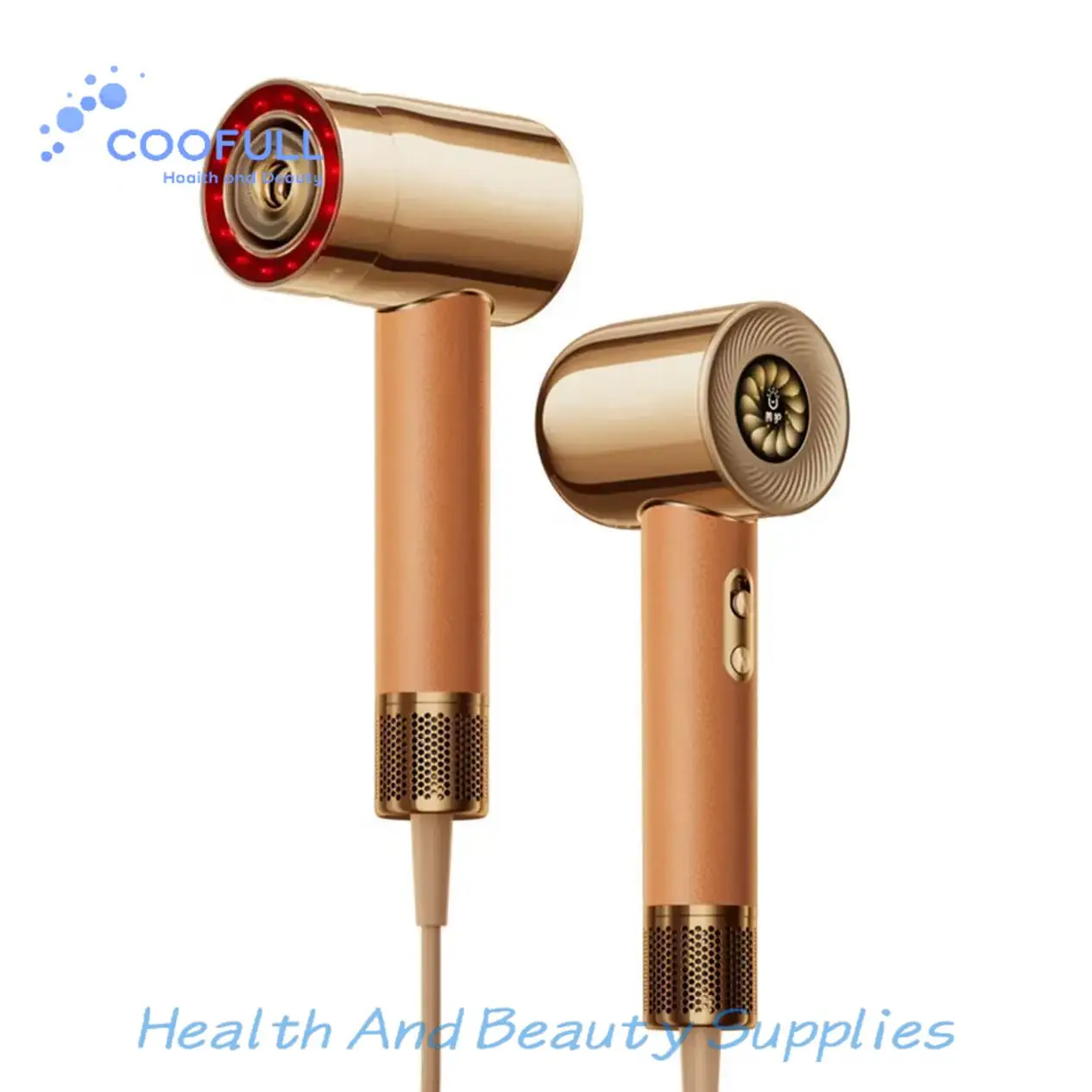 Coofull Dreame Full-Head Hair Care Dryer Nano-Mist Essence Red Light Penetration Platinum-Based Negative Ions Brushless Motor 4