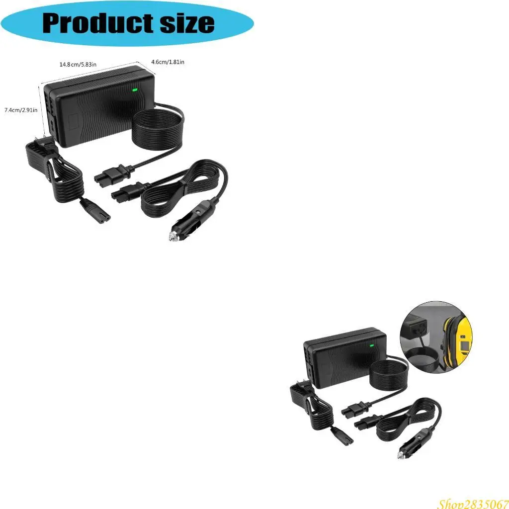 

High Efficiency 13.8V Power Adapters Supply Cord Portable Car Cigarettes Socket Power Supply Adapters Enduring 831F