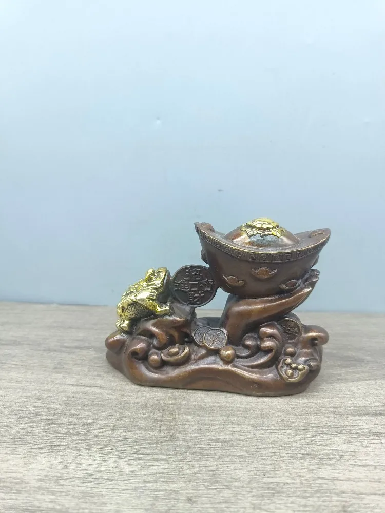 Antique wholesale imitation bronze ingot ornaments
