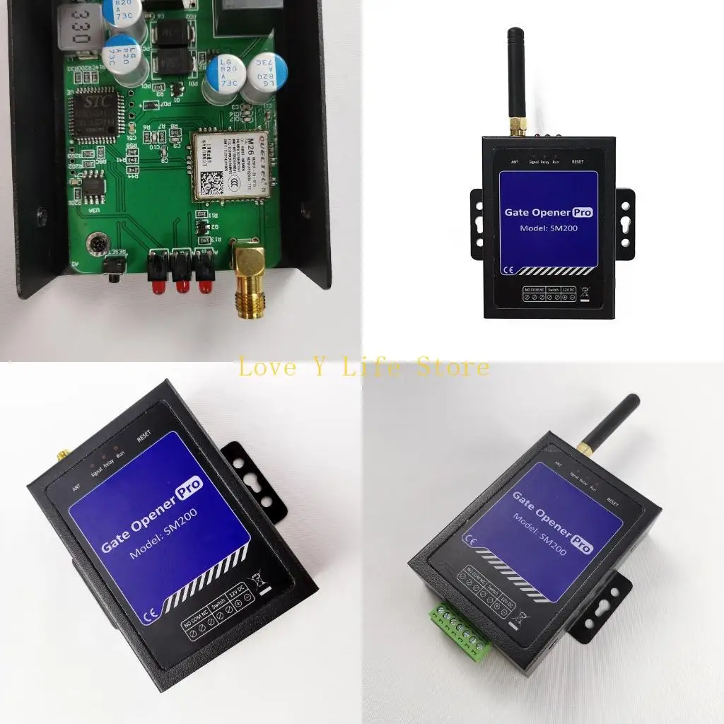 

L74C 4G/3G/2G GSM устройство открывания ворот двойное реле беспроводной пульт дистанционного управления контроллер SMS-реле для