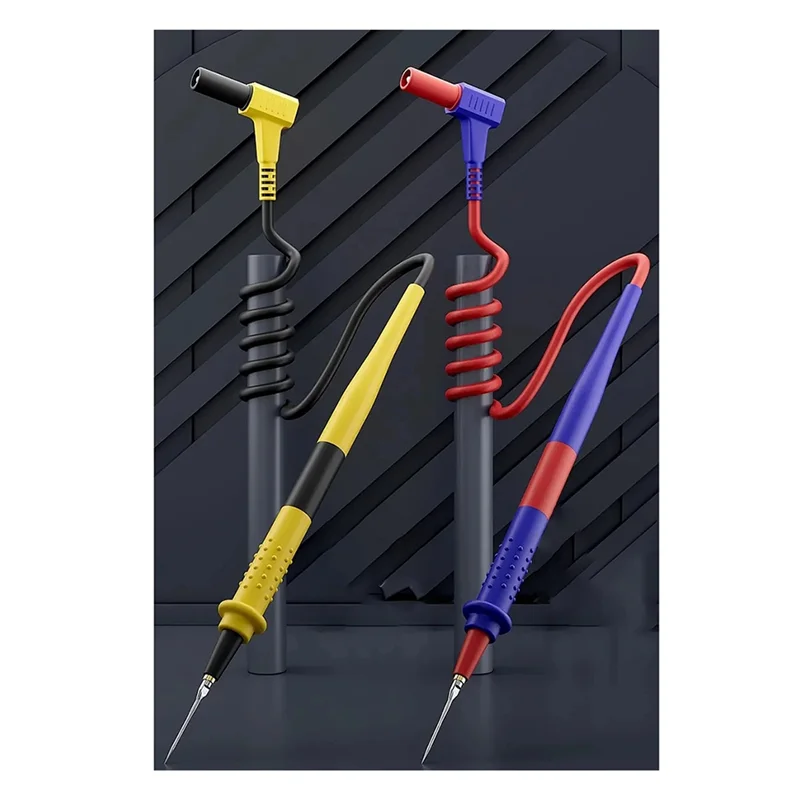 ABZV-W9 Superconducting Multimeter Pen Test Cable Replaceable Tip Universal Pointer Lead Probe Wire