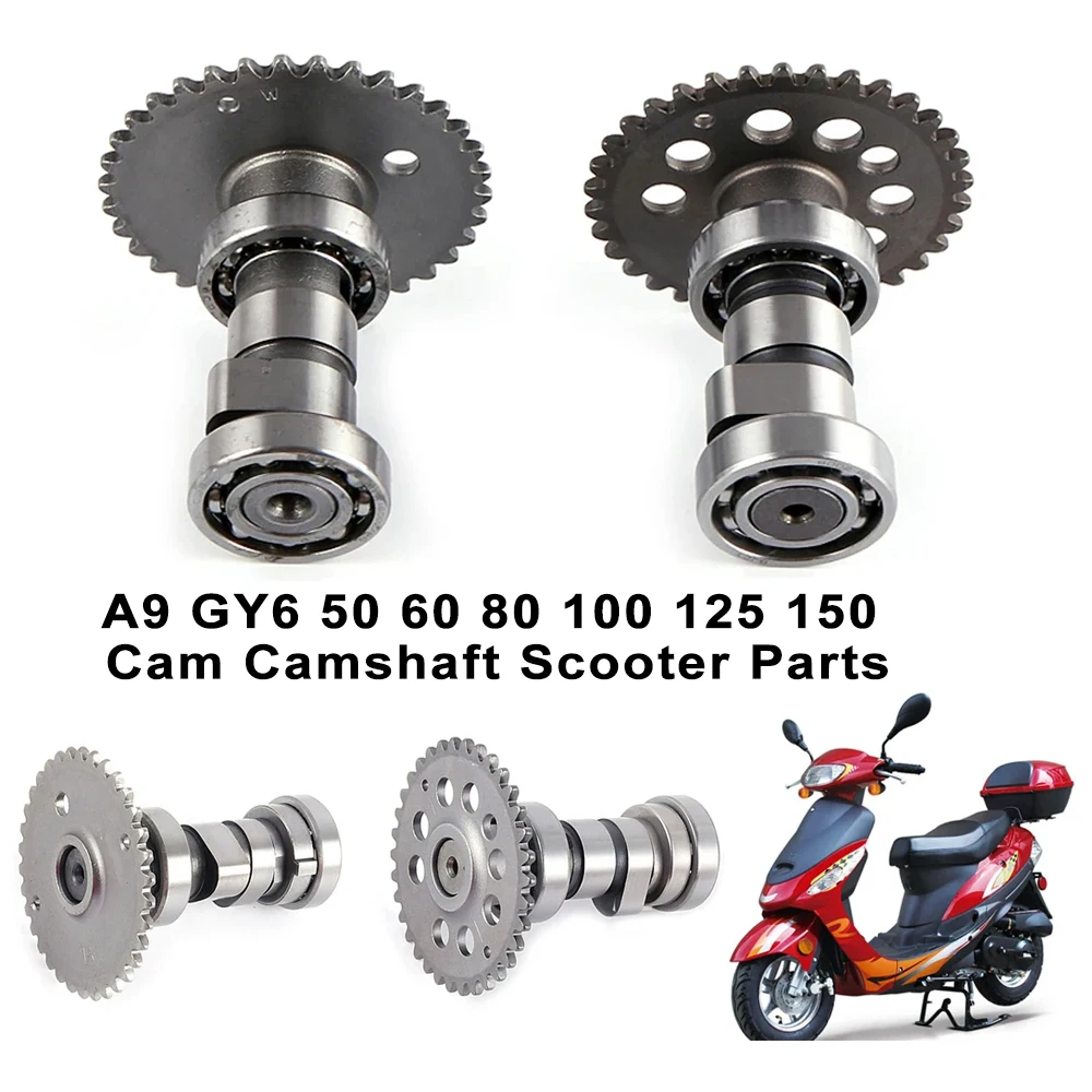 Scooter Camshaft A9 Racing Cam Performance Racing Cam A9 GY6 50 60 80 100 125 150 Cam Camshaft Scooter Parts 139qma 139QMB