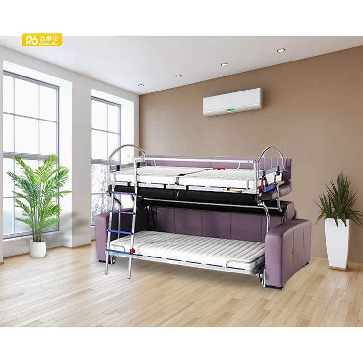 

Роскошный складной диван-кровать с каркасом из нержавеющей стали, современный дизайн с тканевой обивкой для мебели для отеля или гостиной