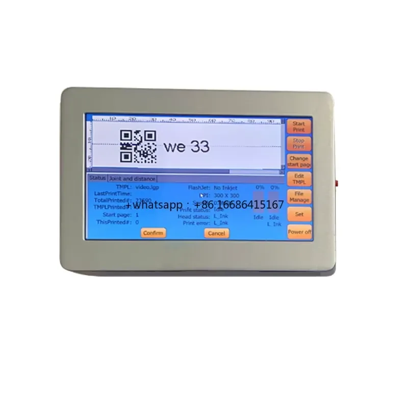 Factory Production Date And Expiry Date Inkjet Disposable Medical Coding Printer Batch Number Serial Date Inkjet Printer