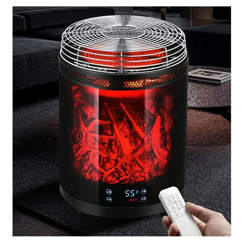 OEM Durable Household Electric Heater Multi-functional Solid Hotplate Oven Winter Tea Stove with Anti-Tipping Voice Features