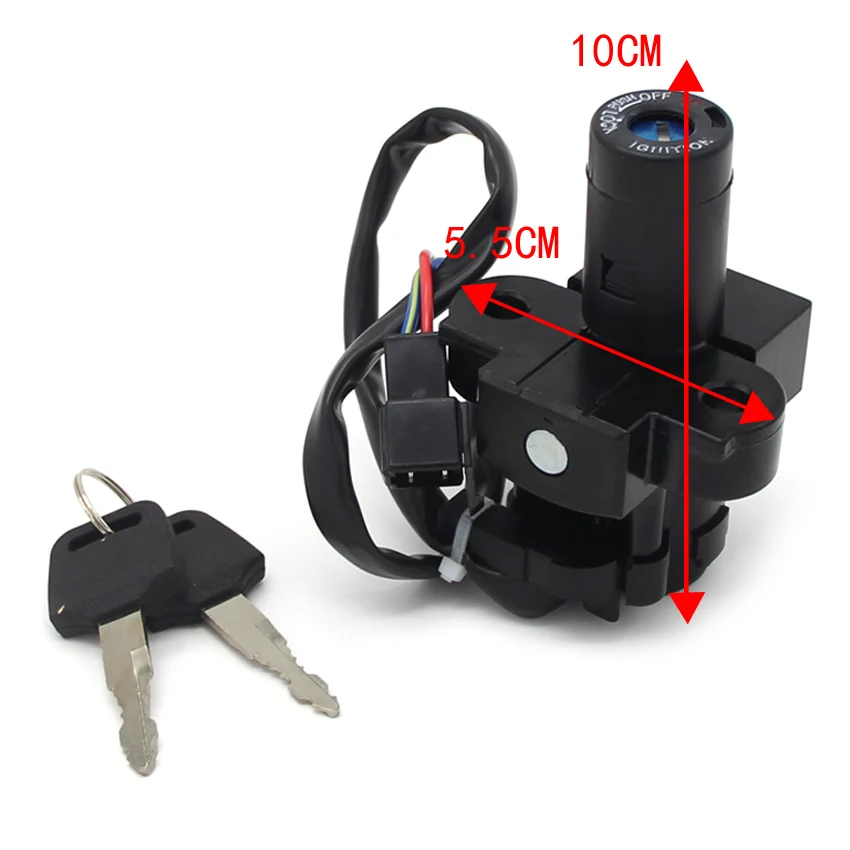

Motorcycle Ignition Switch Key For Honda CLR125 City Fly XR650 XR650L XR125L XLR125R XR250L OEM: 35100-MY6-671 35010-KFT-620