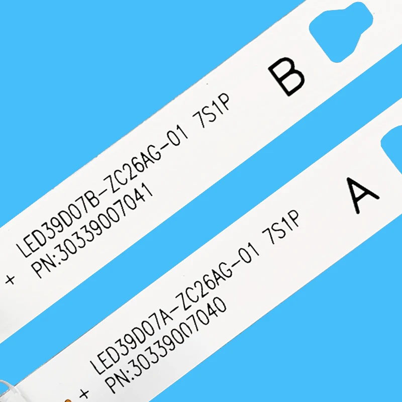 39D07A-ZC26AG-01 3ชิ้น/ล็อตใหม่710มม. 7LEDs 3V สำหรับ39 "ทีวี39D07A-ZC23AG-02 LED40D07A LED40D07B D40PFCNN L40M5-4C LE40AL88D88